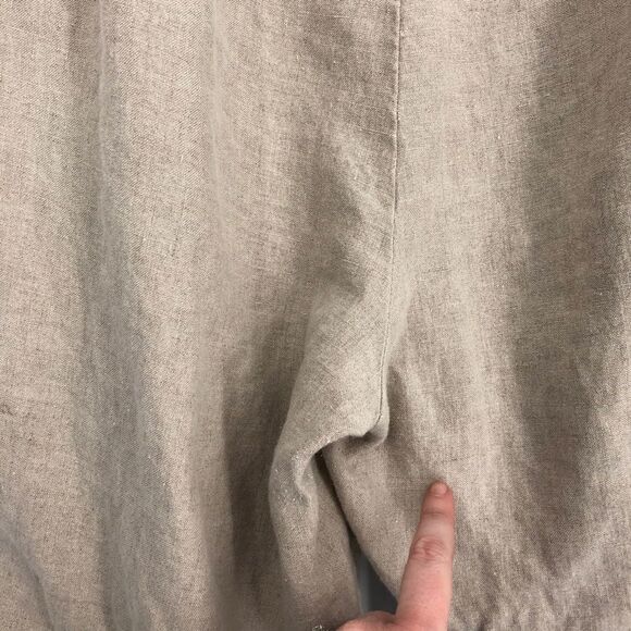 J. JILL Love Linen Tapered Leg Pull On Linen Pants - Picture 8 of 10